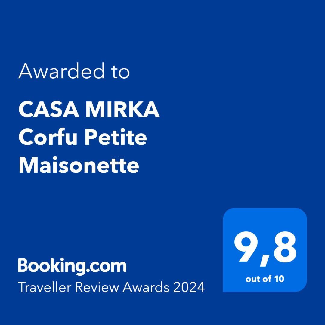 Casa Mirka Corfu Petite Maisonette Villa Anemomylos Exterior foto